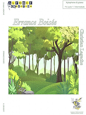 Illustration de Errance boisée pour xylophone et piano