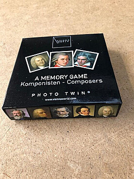 Illustration de JEU MEMORY des COMPOSITEURS 40 cartes d'instruments à regrouper par paires