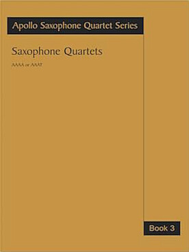 Illustration saxophone quartets