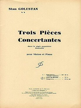 Illustration de 3 Pièces concertantes - N° 2 : Chant du berceau