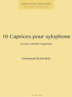 Illustration de 10 Caprices pour xylophone (ou marimba)