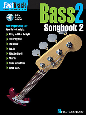 Illustration de FAST TRACK BASS SONGBOOK 2 - Vol. 2