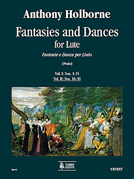 Illustration de Fantasies and dances for lute - Vol. 2 N° 16-20