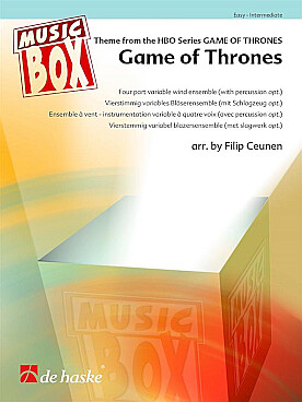 Illustration de Game of Thrones (instrumentation variable à 4 voix avec percussion)