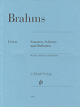 Illustration brahms sonates, scherzo & ballades