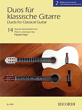 Illustration de DUETS FOR CLASSICAL GUITAR - Vol. 2