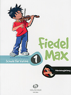 Illustration de Fiedel Max, Schule für Violine - Accompagnement piano Band 1