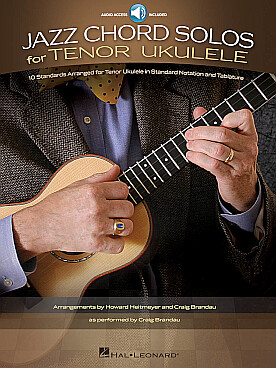 Illustration de JAZZ CHORD SOLOS FOR TENOR UKULELE