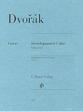 Illustration dvorak quatuor op. 61 en do maj