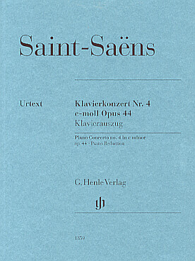 Illustration de Concerto N° 4 op. 44 en ut m (réd. 2e piano, prévoir 2 exemplaires pour l'exécution)