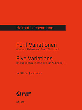 Illustration de 5 Variations sur un thème de Franz Schubert