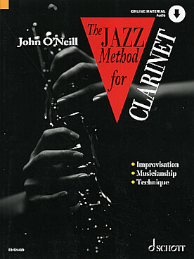 Illustration de The Jazz method for clarinet (en anglais) - Vol. 1 (édition 2021)
