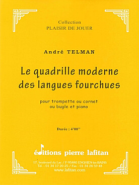 Illustration de Le Quadrille moderne des langues fourchues