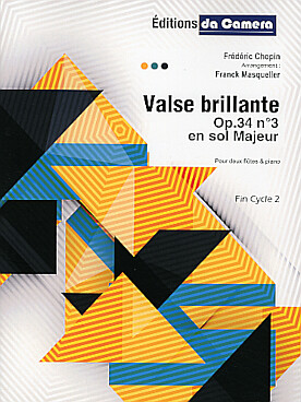 Illustration de Valse brillante op. 34/3 en sol M