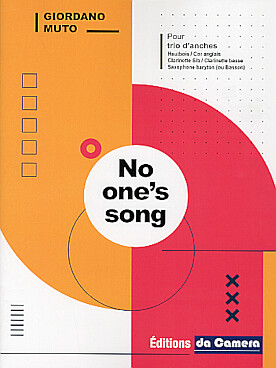 Illustration de No one's song : hautbois/cor anglais, clarinette basse ou si b et saxophone baryton ou basson