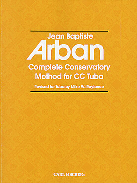 Illustration arban complete conservatory method tuba