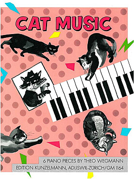 Illustration wegmann cat music