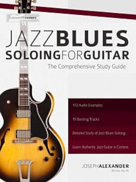 Illustration de Jazz blues soloing for guitar