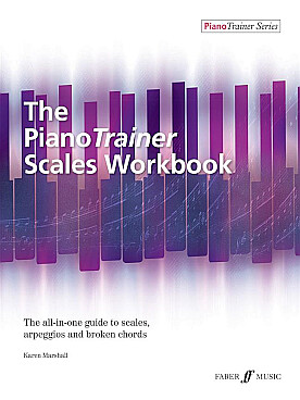 Illustration de The PIANOTRAINER SCALES WORKBOOK