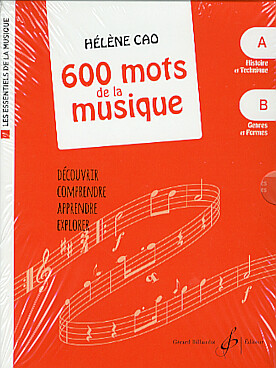 Illustration de Coffret 600 Mots de la musique - Vol. A et B