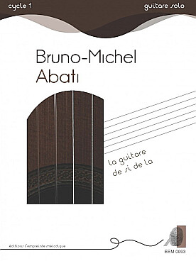 Illustration abati guitare de si de la (la)