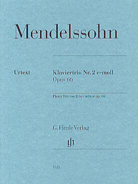 Illustration mendelssohn trio avec piano n° 2 op. 66