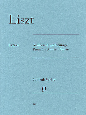 Illustration de Années de pèlerinage (éd. Henle) - 1re année : Suisse