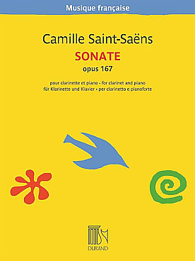 Illustration saint-saens sonate op. 167 en mi b maj