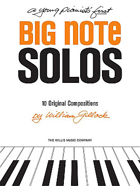 Illustration gillock young pianist's big note solos