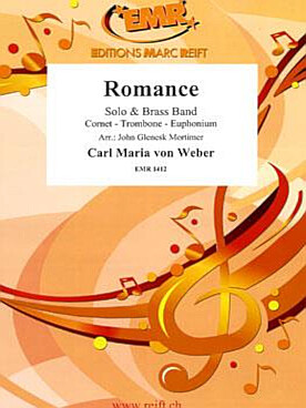 Illustration de Romance pour solo trombone et cuivres