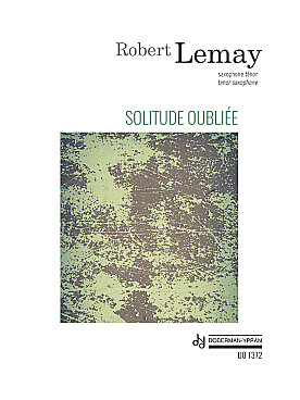 Illustration de Solitude oubliée pour saxophone ténor