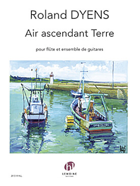 Illustration de Air ascendant Terre pour flûte et ensemble de guitares