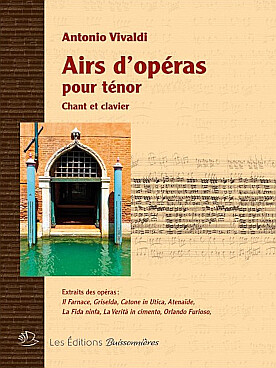 Illustration vivaldi airs d'opera pour tenor