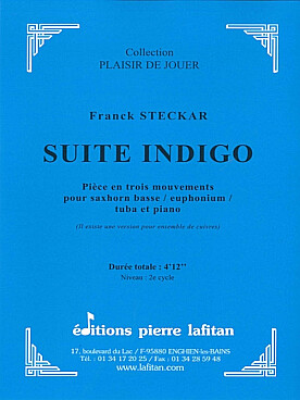 Illustration steckar suite indigo