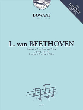 Illustration beethoven sonate op. 24 en fa maj