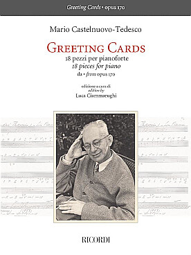 Illustration de Greeting cards : 18 pièces pour piano de l'opus 170   