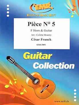 Illustration de Pièce N° 5 pour cor en fa et guitare