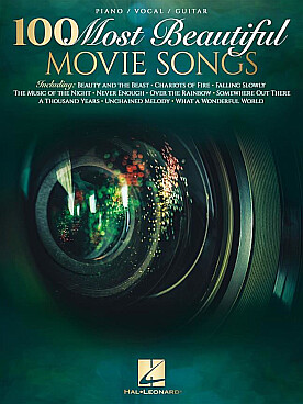 Illustration de 100 MOST BEAUTIFUL MOVIE SONGS 400 pages