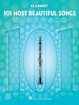 Illustration 101 most beautiful songs for clarinet
