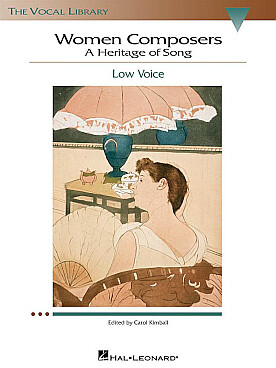 Illustration de WOMEN COMPOSERS : a heritage of song - Voix basse