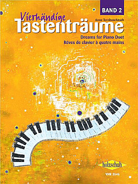 Illustration de VIERHANDIGE TASTENTRAUME (rêves de clavier) - Band 2 (élémentaire-moyen)