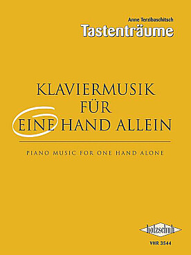 Illustration de KLAVIERMUSIK für eine hand allein (pour une seule main)