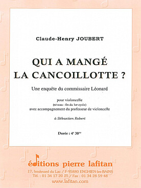 Illustration joubert qui a mange la cancoillotte ?