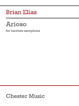 Illustration de Arioso pour saxophone baryton