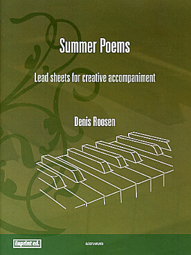 Illustration de Summer poems, lead sheets for creative accompaniment
