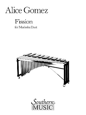 Illustration gomez fission for marimba duet
