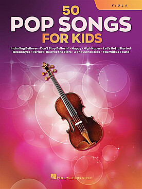 Illustration pop songs for kids (50) alto