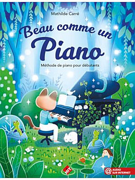 Illustration carre beau comme un piano : methode