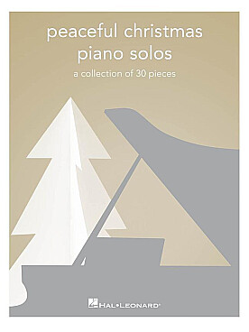 Illustration peaceful christmas piano solos