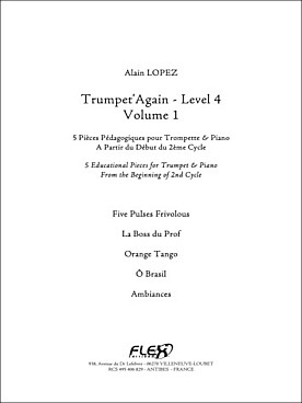 Illustration lopez trumpet' again vol. 1 : niveau 4